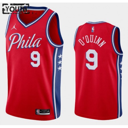 Dres Philadelphia 76ers Kyle O Quinn 9 2020-21 Jordan Brand Statement Edition Swingman - Dječji